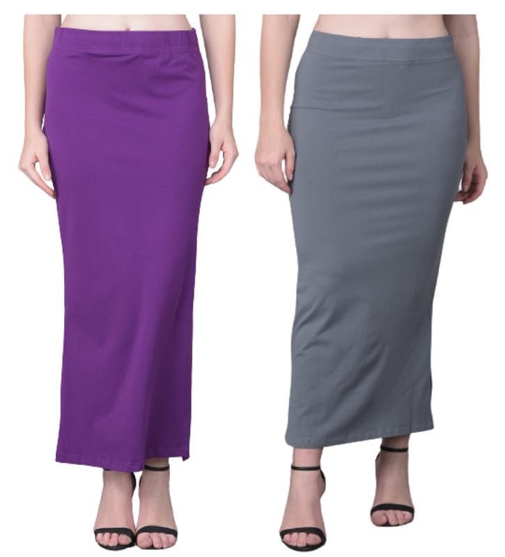 Image of Comfort Lady Women Cotton Blend Saree Shapewear /Saree Shapers Underskirt /Saree Petticoat