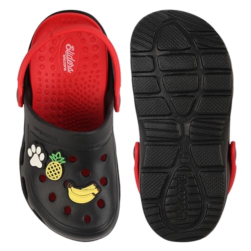Image of Welcome Casual Slingback Clogs for Kids with Soft Sole | Slip-On Breathable, Lightweight | Comfortable & Durable | Stylish Indoor & Outdoor Sandals Clogs for Kids
