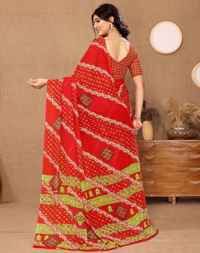 Image of Yashika Georgette Womens Saree