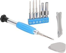 Conjunto de chaves de fenda, alta dureza, boa compatibilidade, kit de seleção de chaves de fenda fácil de instalar, tamanho padrão, durável para reparo de eletrônicos