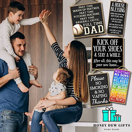 Honey Dew Gifts Funny Sign, Get Naked 5 Inch By 10 Inch Hanging Wall Art, Decorative Funny Inappropriate Sign, Bathroom Decor #TOP5