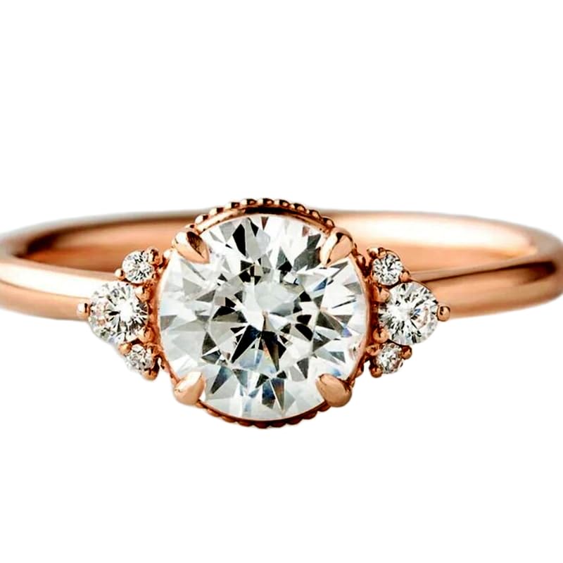 Bague imposante argent 925 et or avec pavé CZ éclatant