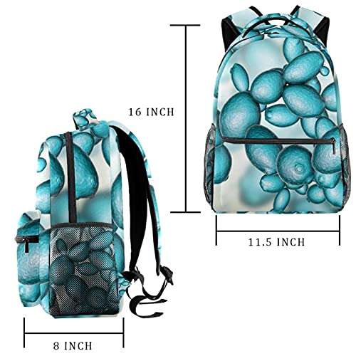 Sac à dos décontracté 3D imprimé graphique multicolore 7 haute capacité - 2
