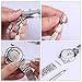 Watch Band Pins Kit -Watch Spring Bar Replacement-Bands Strap Removal Repair tool with 3 Extra Tips Pins & 32PCS Heavy Duty 316 Stainless Steel Watch Pin(18mm-24mm)