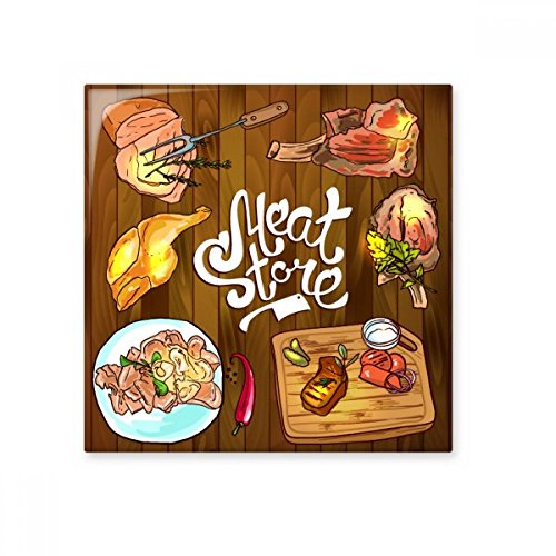Carreau de céramique steak et barbecue pour faïence cuisine - 2
