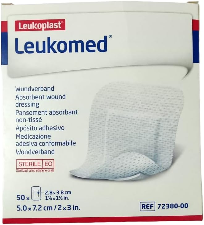 Leukomed Absorbent Wound Dressing cm 5.0 x 7.0cm - 15 PCS