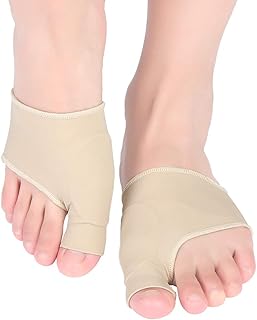 Bunion Sleeve, Bunion Protector Bunion Corrector Hammer Toe Sleeve Socks with Built-in Gel Pad Protector for Hallux Valgus 1 Pair