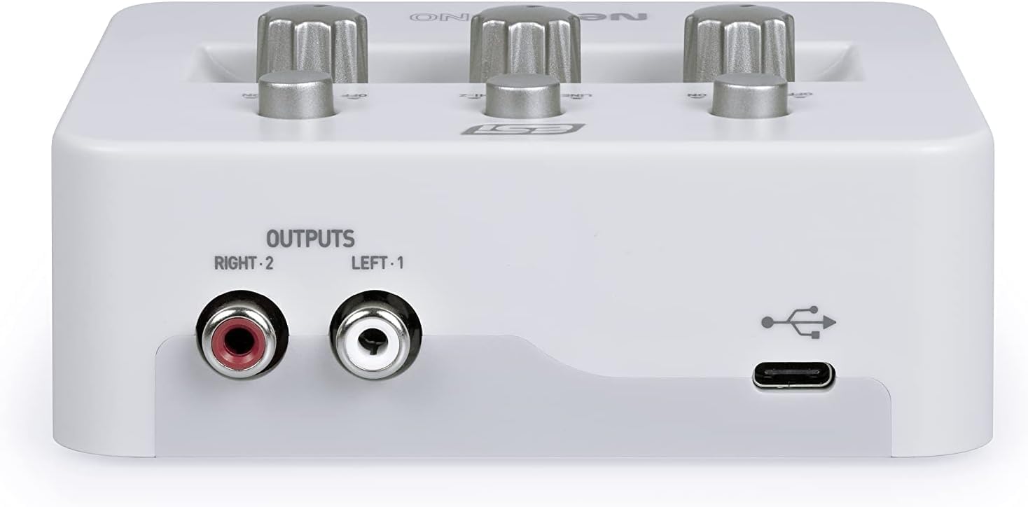 ESI Neva Uno | Interface de audio USB para guitarra y micrófono de 24 bits/192 kHz