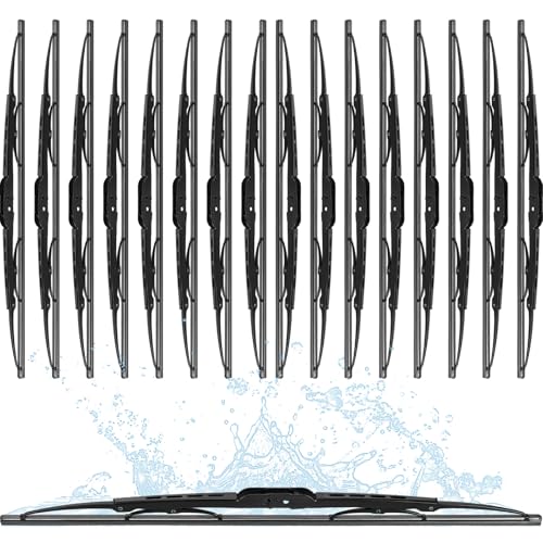 Image of BBTO 16 Pack Wiper Blades 20 Inch Silicone Windshield Wipers