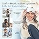 Ella Gewichtet Schlafmaske für Frauen & Herren, Doppelseitiger Stoff Augenmaske Schlafmaske für Warm & Kühle, Lichtblockierende Schlafbrille mit verstellbarem Riemen für Reisen - Sleeping Mask