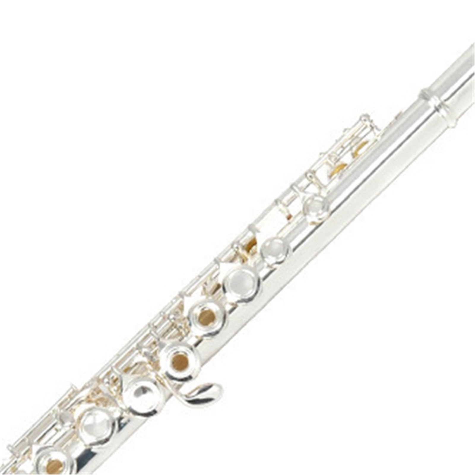 flauto traverso Flauto Aperto Placcato Argento A 16 Fori (con Chiave E) Flauto Per Principianti In Chiave C