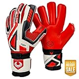 uhlsport goalkeeper gloves junior BALANCE ENTRE DESEMPEÑO Y DURABILIDAD: Todos los guantes Renegade GK están diseñados para balancear el desempeño y la durabilidad. Las palmas de látex 3+3MM son resistentes al desgaste sin sacrificar el agarre y el control sobre el balón.