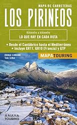 Mapa de Los Pirineos 1:340.000 (Mapa Touring): 