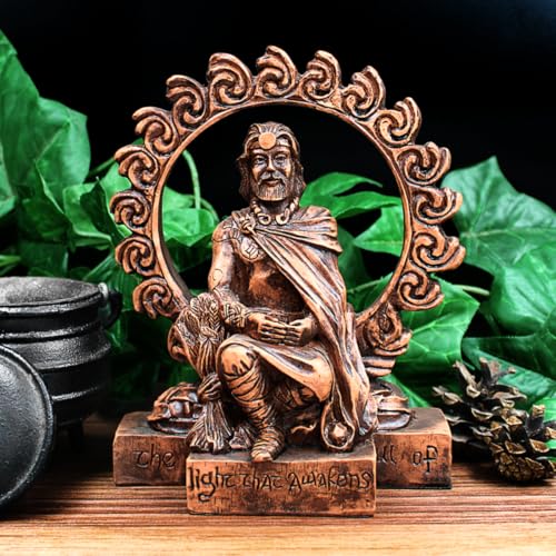 Estatua Lugh Dios Sol Celta 6.5 Pulgadas miniatura 2