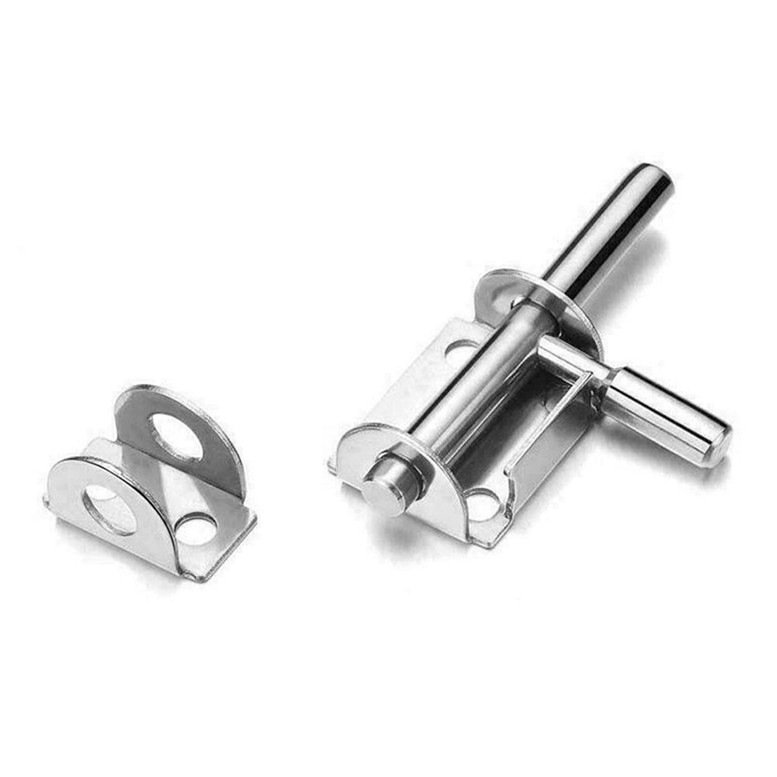 SFJSFIMQ Latch Lock Stainless Steel Door Latch Solid Sliding Bolts Latch Hasp Home Hardware Gate Safety Toilet Door Lock