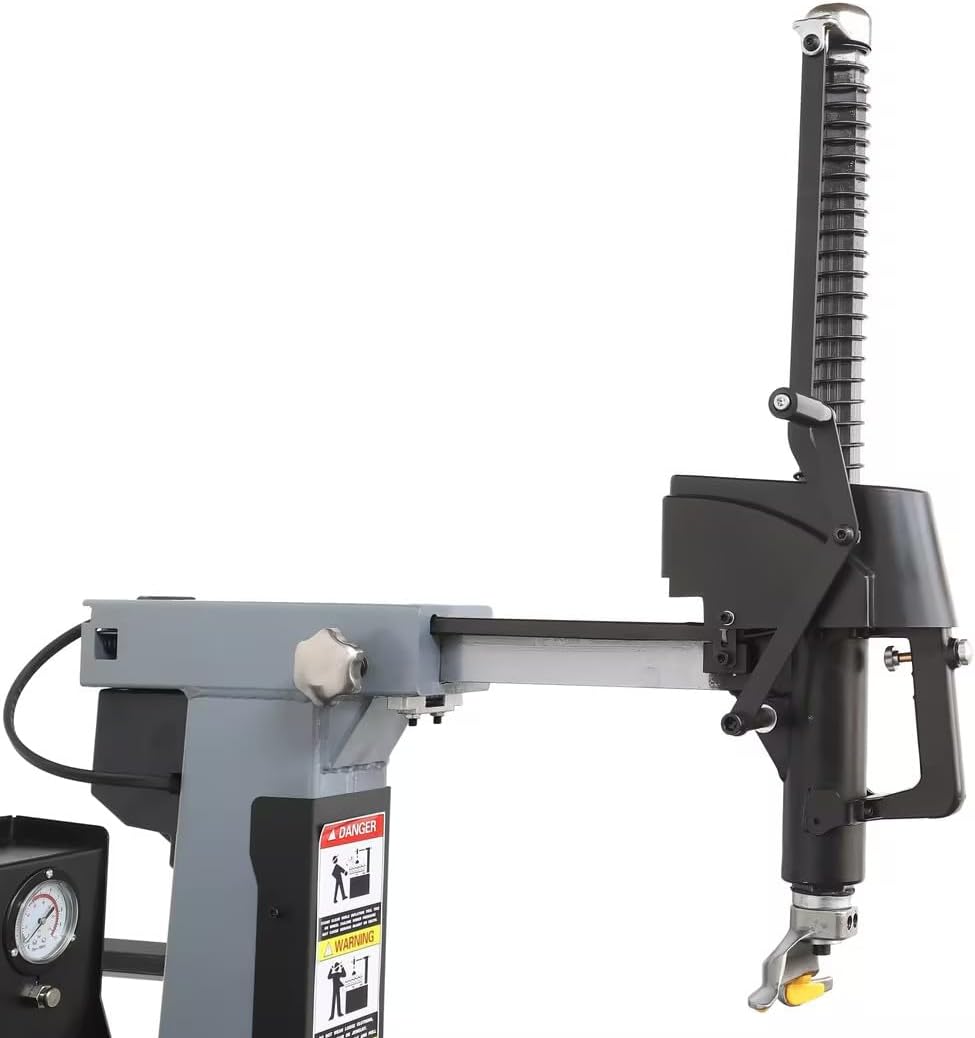 Pneumatic Tire Changer Machine with Assist Arm, Tire Changing Equipment, Model 819B