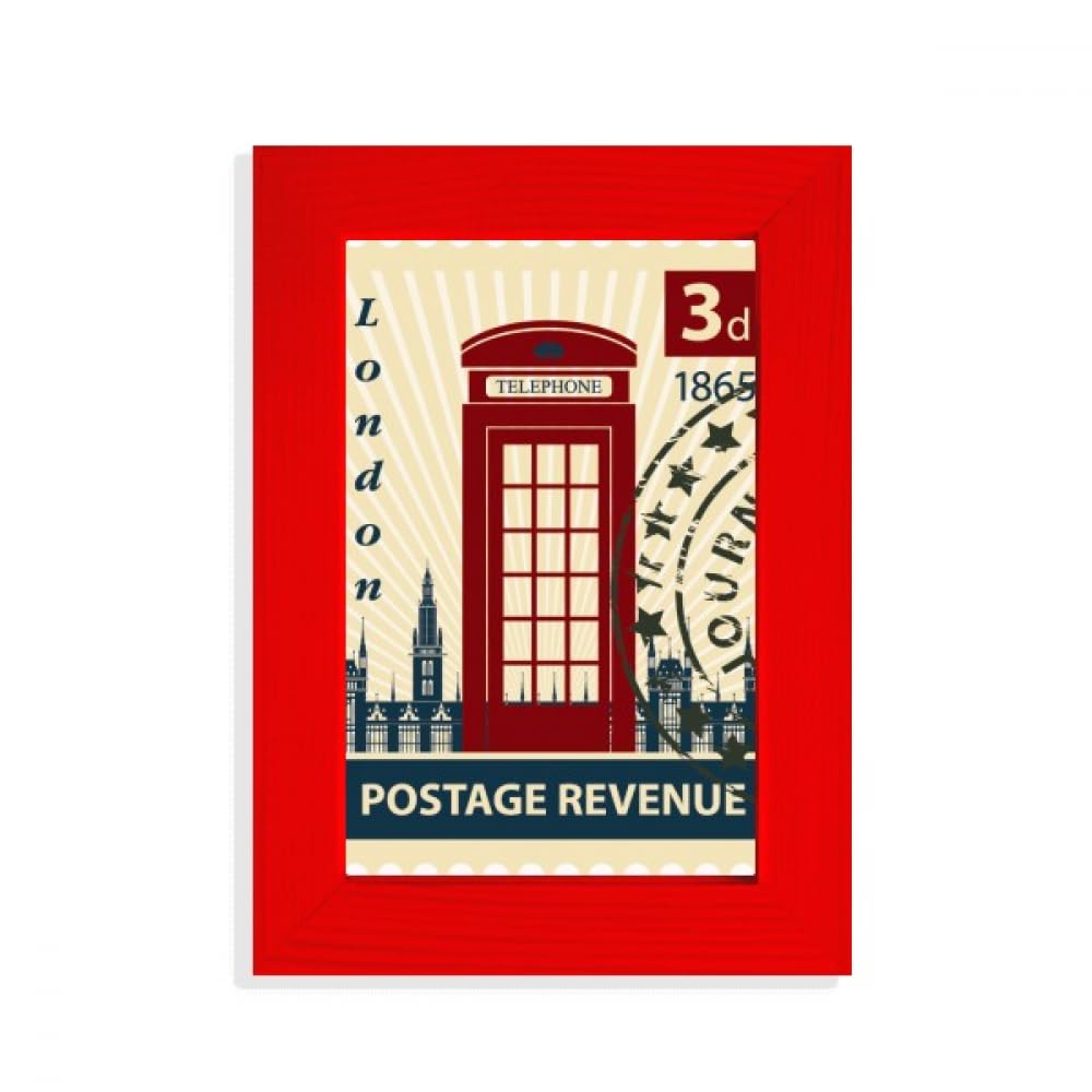 Cadre photo Londres pour une décoration de salon au style vintage et urbain