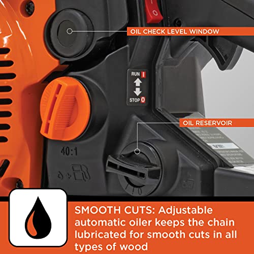 Black+Decker Bxgcs1642P 42Cc 2-Cycle 16-Inch Gas Chainsaw, Black And Orange #TOP5