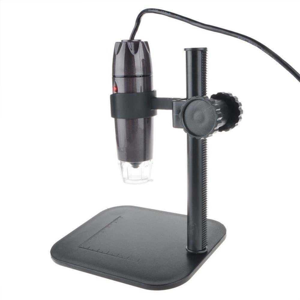 Ubersweet® New! ED USB Digital Microscope Electronic Endoscope Magnifier with Light 0.3MP Video Camera