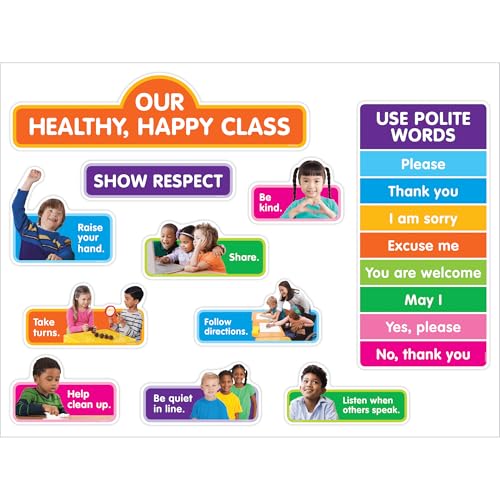 Bulletin Board Set Our Healthy Happy Class pour une rentrée positive