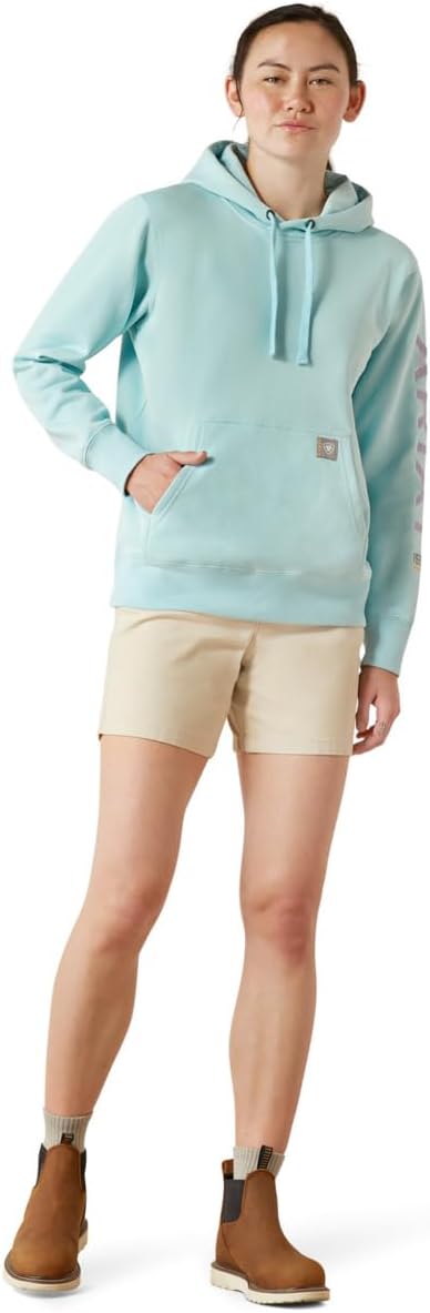 ARIAT womens Rebar Graphic Hoodie - Image 3