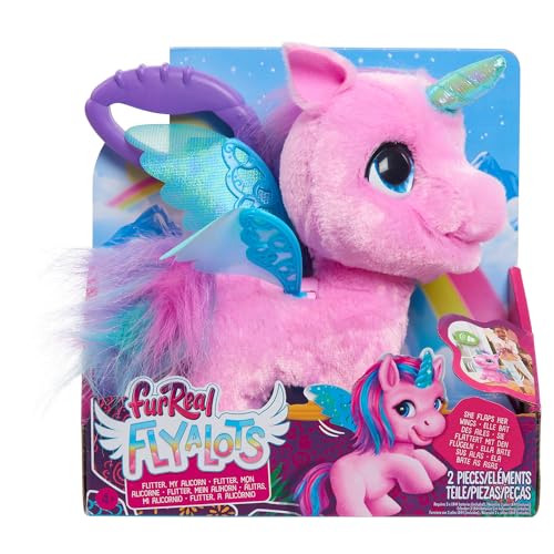Just Play 28064 Furreal Fly-A-Lots Alicorn Interactive Walking Plush thumb #4