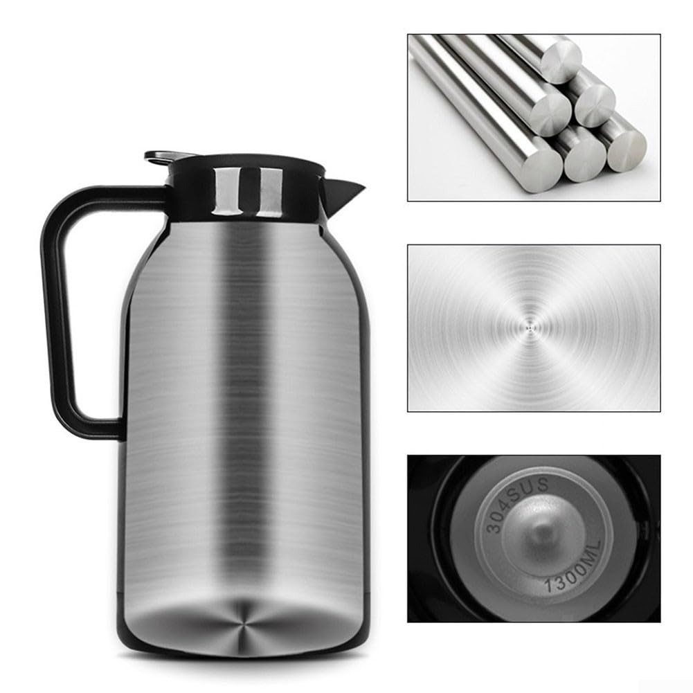 Bouilloire Portable Acier 1.2L pour chauffage Rapide Bouilloire(Black)