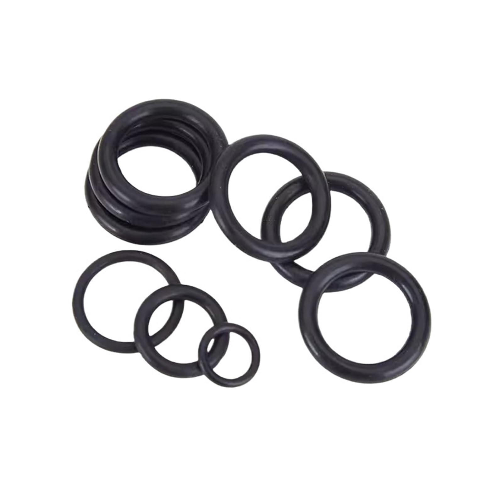 Junta tórica de caucho, arandela de sellado, junta tórica NBR negra, espaciador redondo de caucho de nitrilo, resistente al desgaste, arandela de sellado, espesor 4 mm, diámetro exterior 12-450 mm(OD