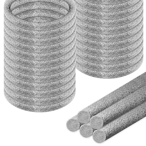 Foam Backer Rod for Gaps Concrete Crack Filler Joints Foam Gap Fillers Caulk Saver Backing Rod Concrete Filler Rope Joint Filler (1/4 Inch X 10 Feet)