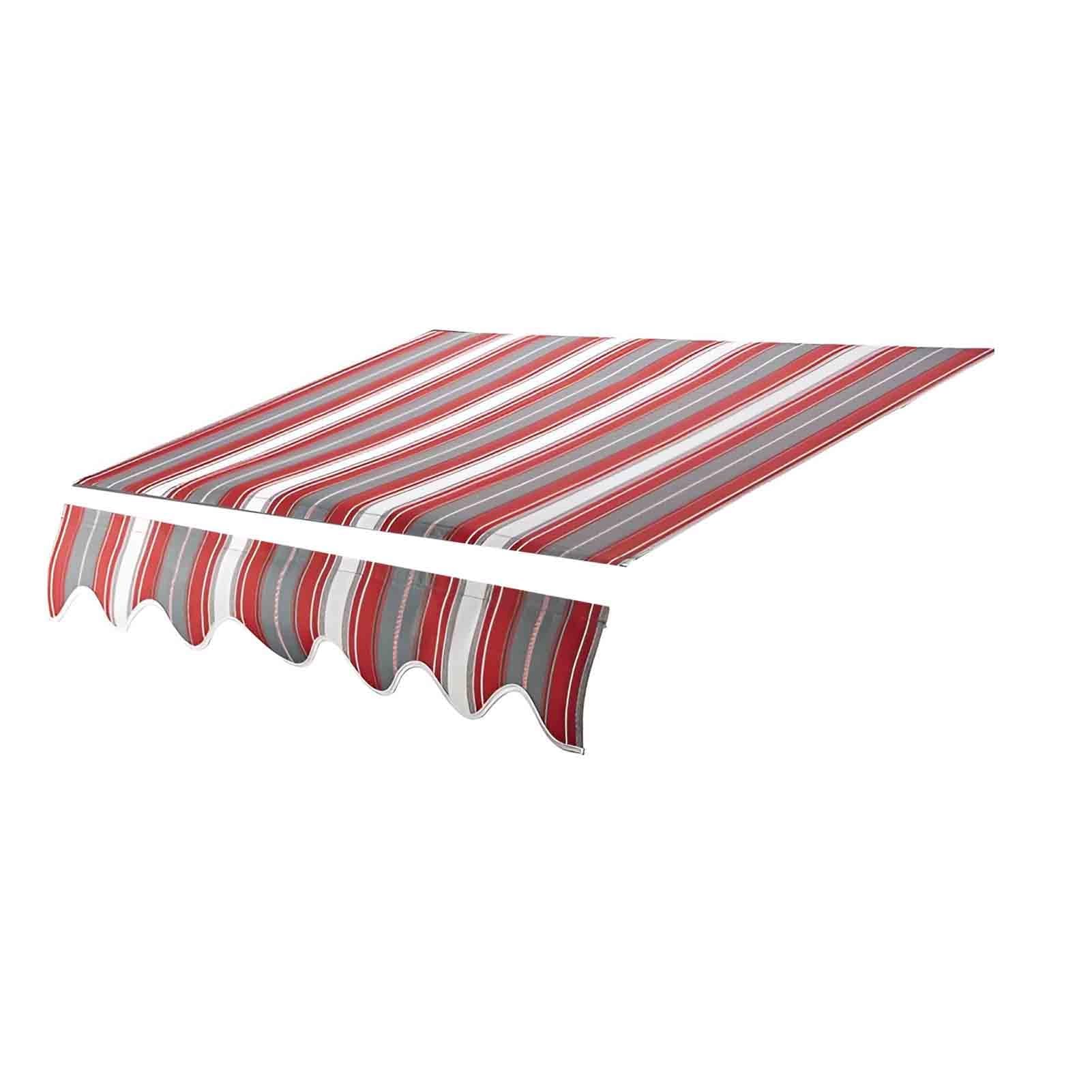 Generico Tessuto di Ricambio per Tende da Sole Retrattile da Esterno, Poliestere Impermeabile e Resistente ai Raggi UV, sostituisce la Tela per Balcone e Finestra(280x200cm)