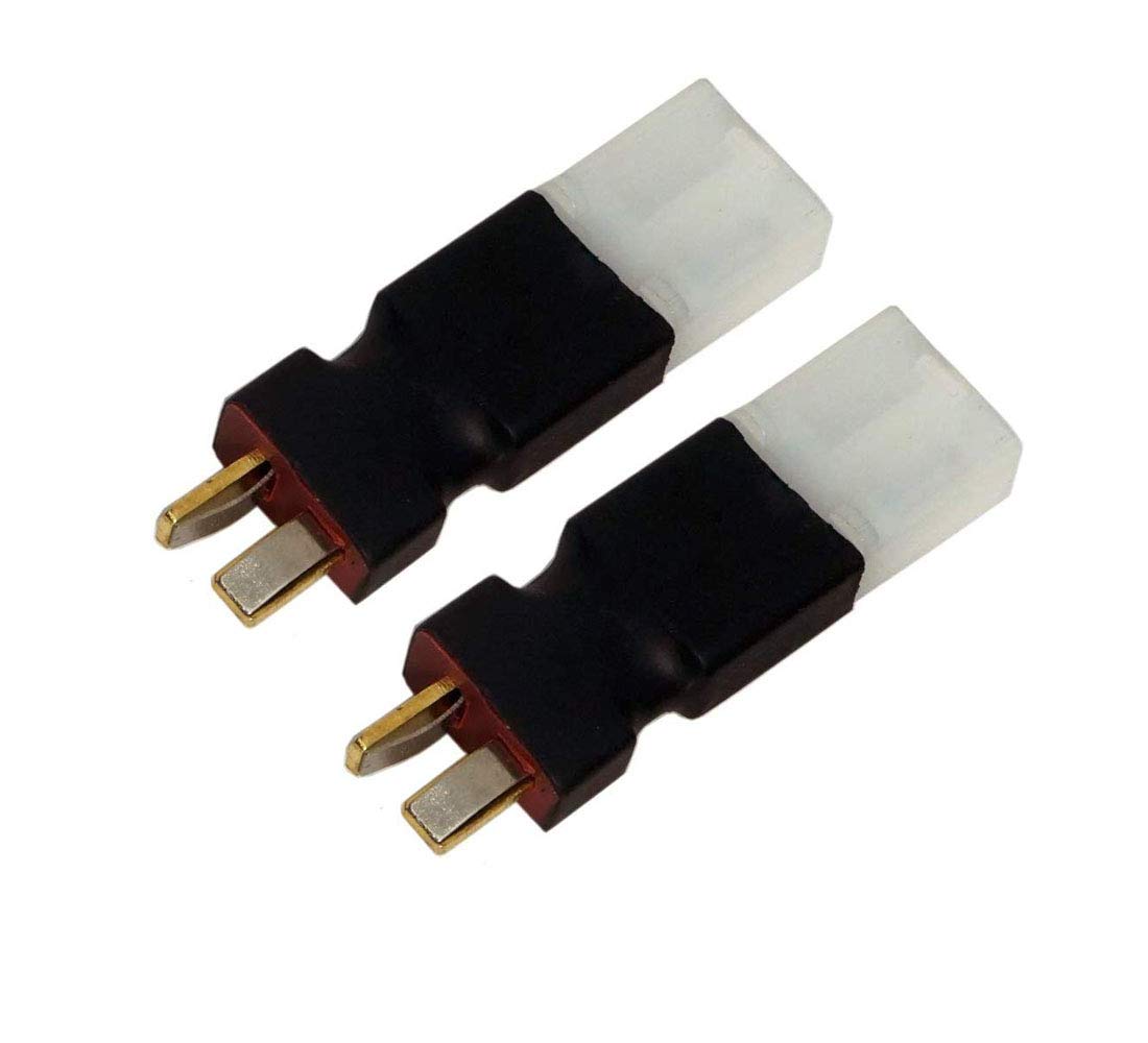 2pcs Adaptateur Tamiya Mâle/Femelle Vers Deans T - Connecteurs RC