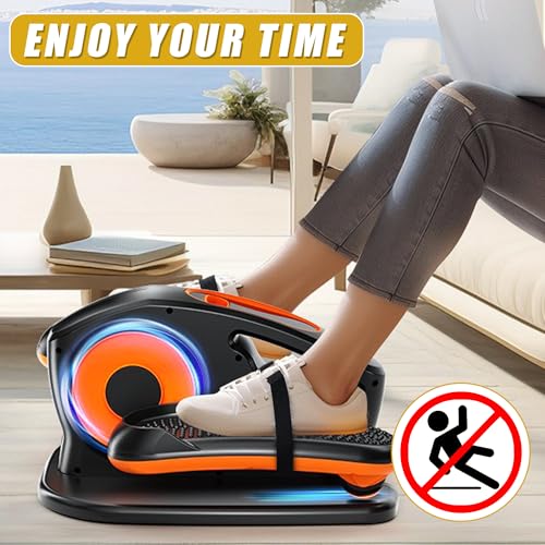 Image of 4Pcs Ellipse Leg Exerciser Pedal Straps Non-Slip for Adults Seniors