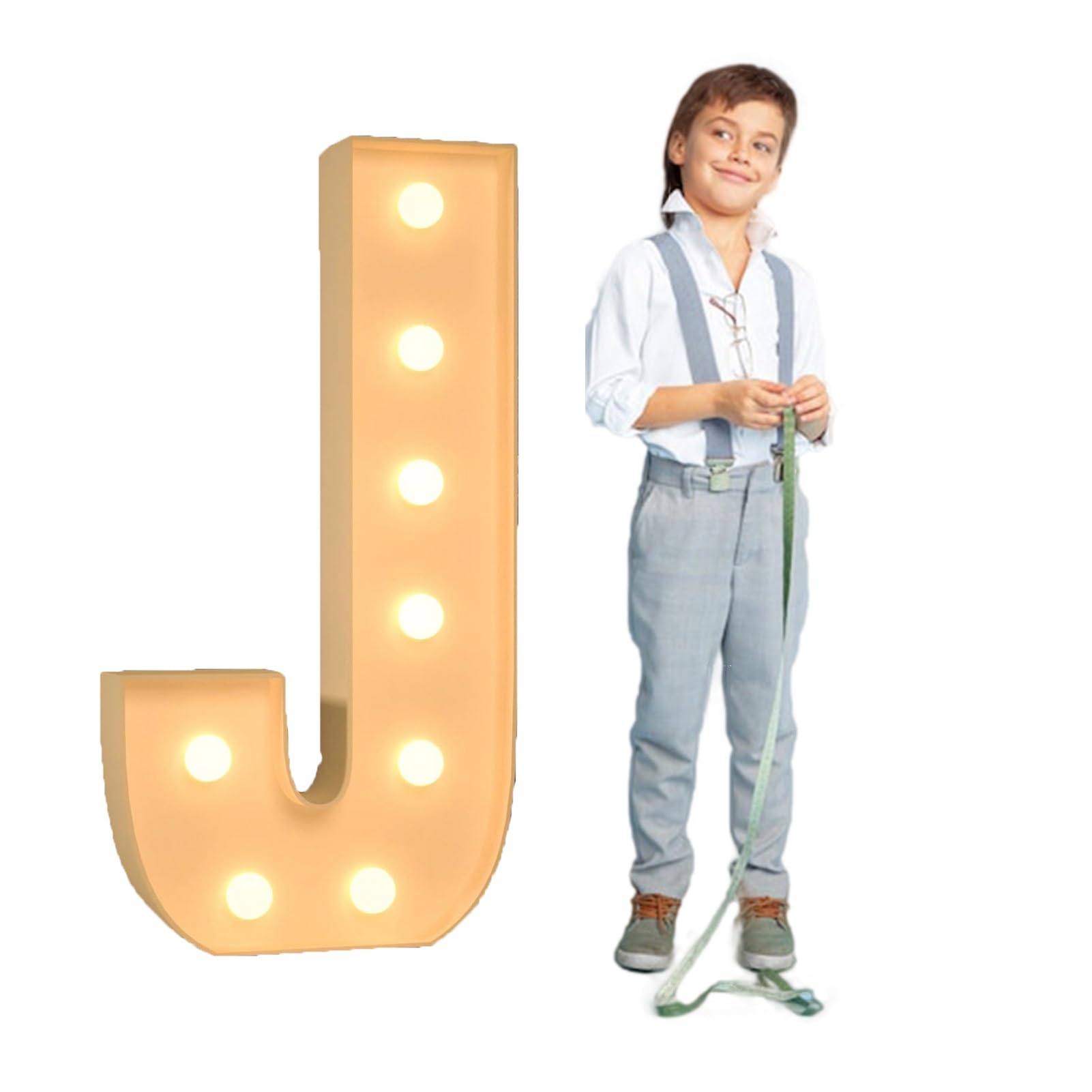 Letras iluminadas for marquesina de 3 pies con pilas, letras grandes iluminadas, decoración de cumpleaños for el hogar, bar, lámpara de Navidad, fiesta de cumpleaños, decoración de bodas(Color
