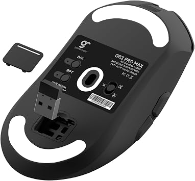 GameRaider GR3 PRO Max Obsidian Black PixArt 3950 Sensör Kablosuz Gaming Mouse – 2 Yıl Birebir Değişim Garantili