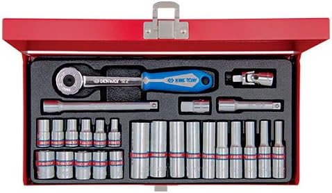 2526SR02 6-Points Socket Wrench, 1/4-inch, Set of 26