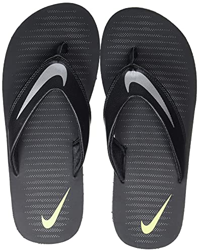 Nike Men’S Chroma 5 Black/Chrome Flip Flops Thong Sandals-8 Uk (8.5 Us) (833808-007-Black/Chrome-8)