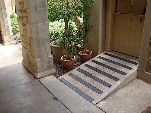 Image of Grip Tape Roll||Anti Slip Step Treads||Waterproof Outdoor Grip Tape for Stairs||Non Skid /Nonslip, Safety, High Friction, Strong Abrasive for Boats, Steps, Ramp, Ladder(Pack of 1)(5 M x 5 CM).