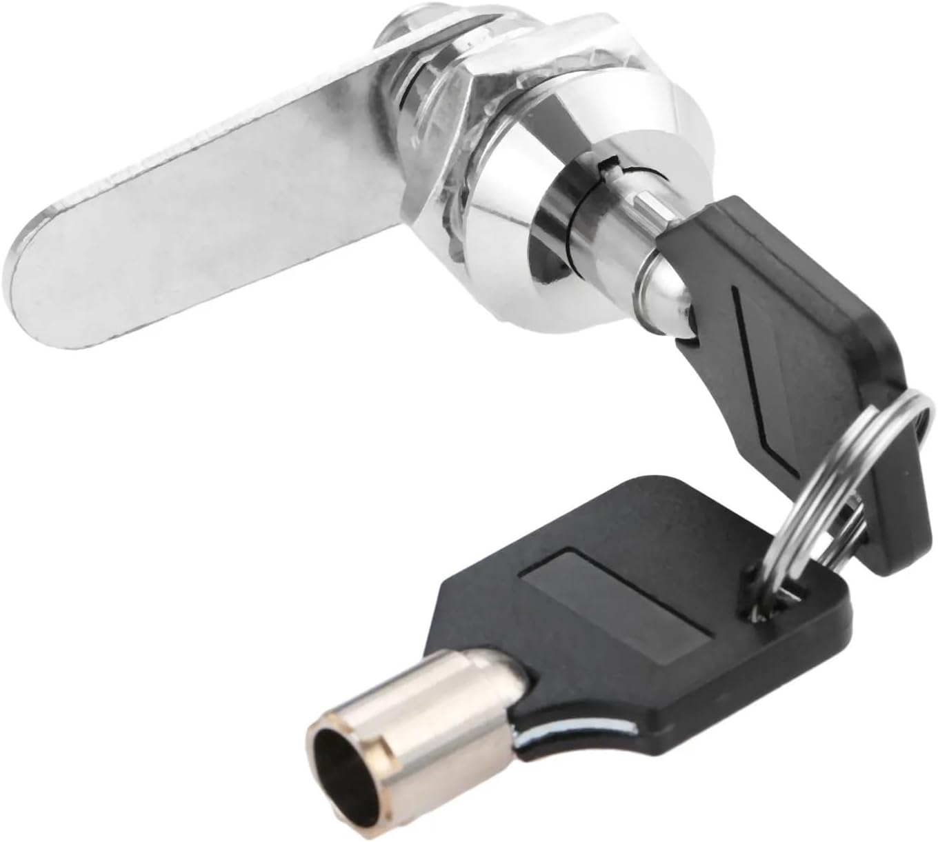 Drawer Tubular Cam Lock 16/20/25/30mm Cylinder with 2 Keys 1Pcs(16mm)