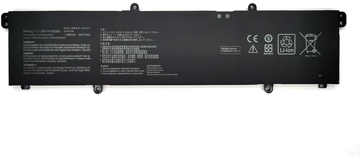 Batterie de remplacement ordinateur portable ASUS ExpertBook B1