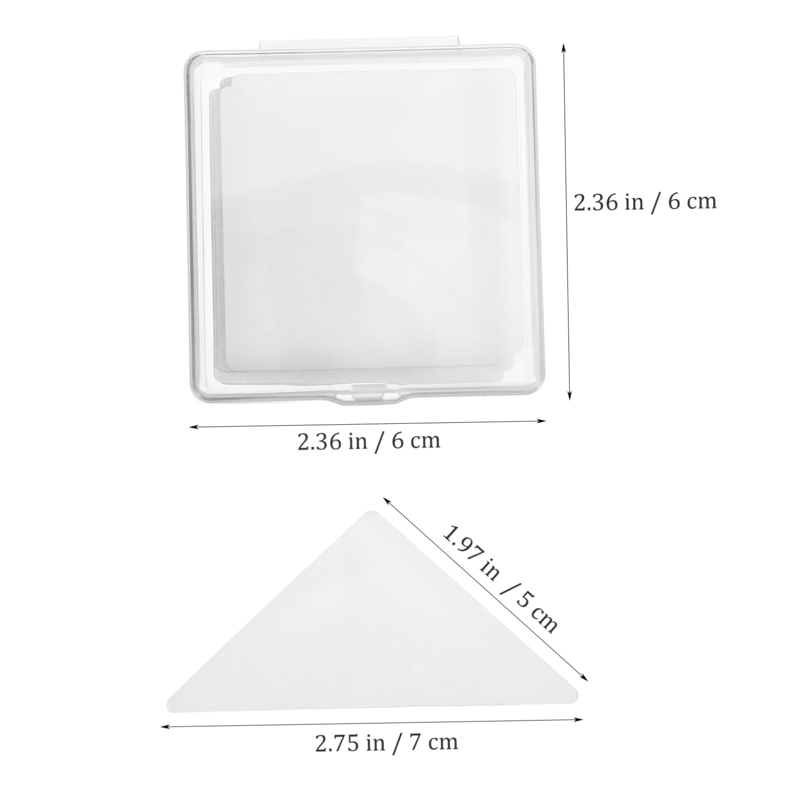SHERCHPRY 300piezas Pegatinas Adhesivas Para Cuello De Camisa Soporte Transparente Para Camisas Estabilizadores De Cuello Varillas De Pvc Para Hombres y Mujeres
