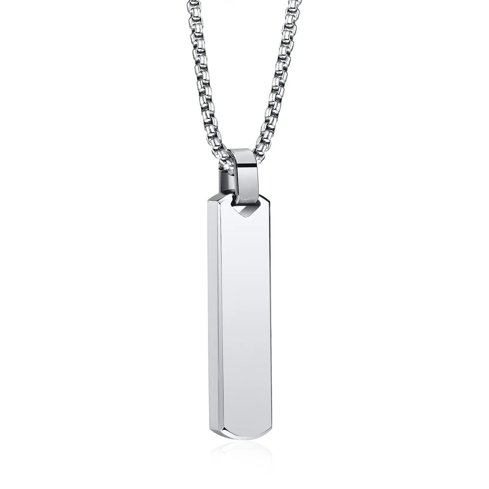 MEENAZ Bar Pendant for Men Combo Black Silver chain for men Boys boyfriend gents locket for men Necklace for men Boy Stainless Steel neck chain mens chains fashion Long Stylish neck chains Hip hop 124 (B0CXPZCGQK) Amazon Price History, Amazon Price Tracker