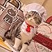 XISAOK Dog Cats Chefs Costume Set Cosplay Halloweens Party Cook Outfit Pet Clothing for Halloweens and Cosplay Event