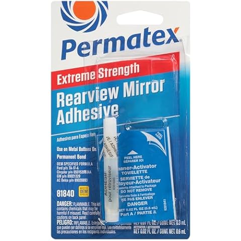 Permatex Rearview Mirror Adhesive Kit Cover
