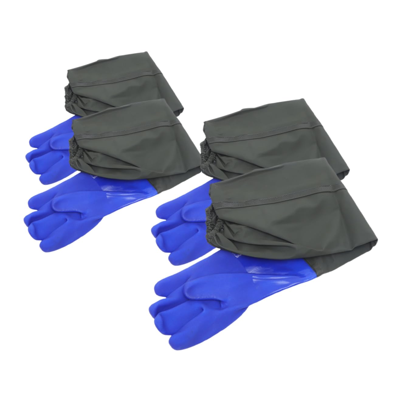 SOLUSTRE Gummihandschuhe Komfortablem Lange Wiederverwendbar Ellenbogenlang 2 Paar mit Futter für Küchenreinigung und Haushalt