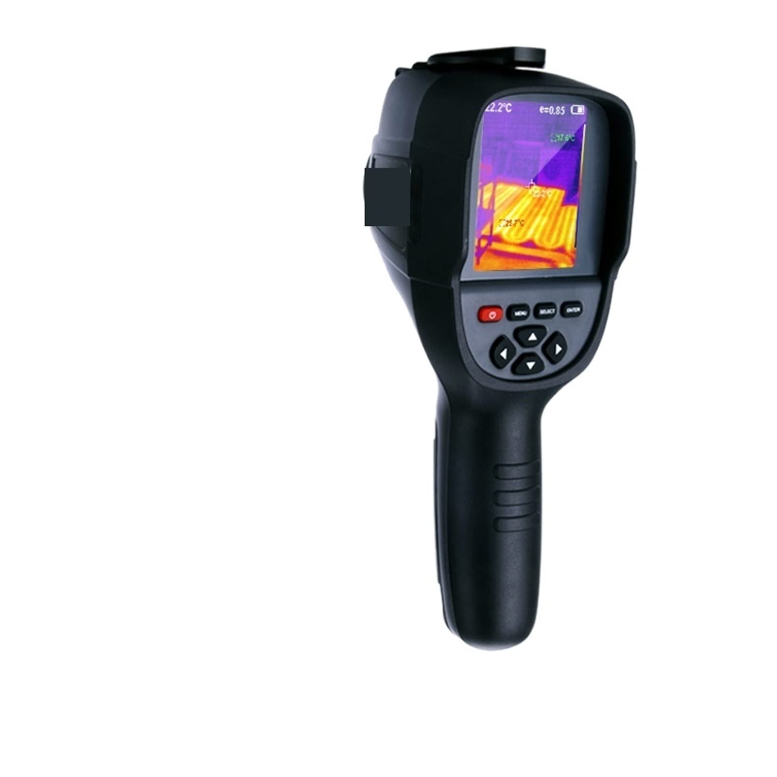 Cámara térmica Cámara termográfica infrarroja Circuito de PCB Tubería de calefacción de Suelo Detección electrónica Cámara de Imagen térmica de búsqueda HD Diseño Compacto(700(with Case))