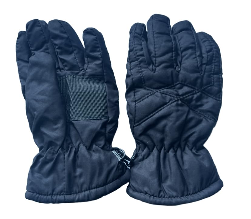 Winter-Ski-Snow-Gloves for Kids Boys - Warm-Windproof Thick-Lined-Gloves for Cold Weather