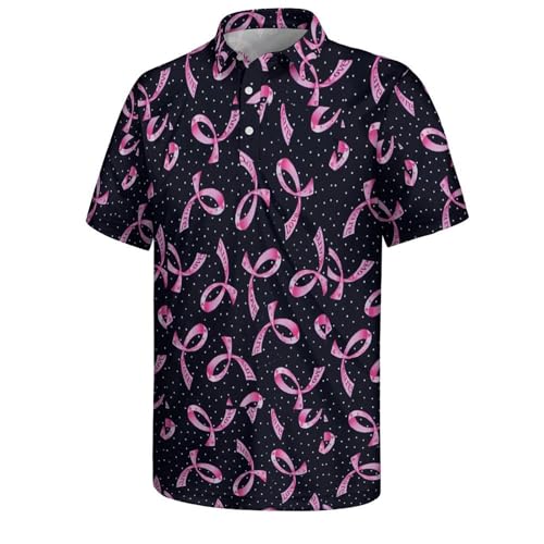 Men's Golf Polo Shirt Performance Moisture Wicking Quick Dry Short Sleeve Shirts Funny Slim Fit Golf Shirt for Men3