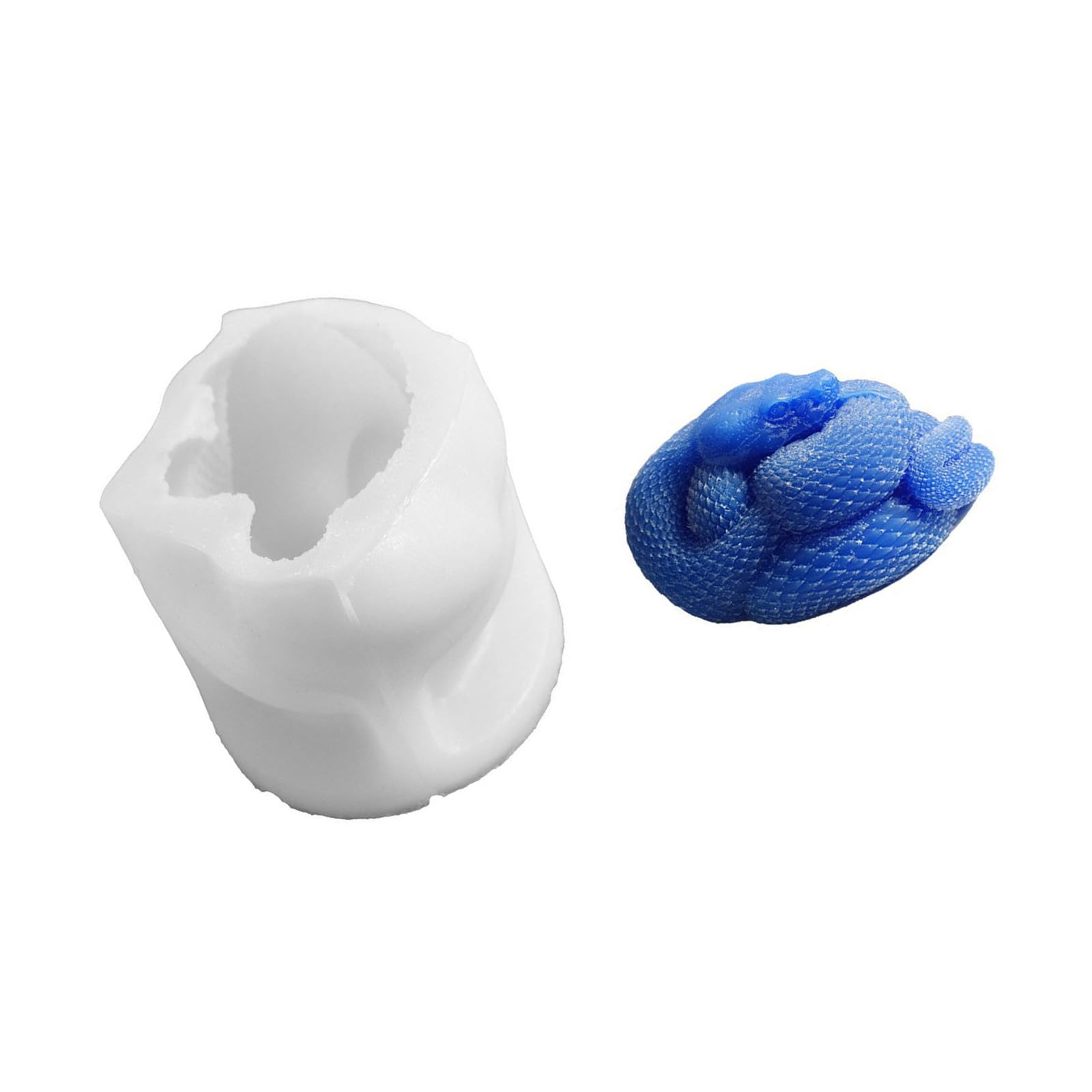 Kalttoy Snake Silicone for Crafting Projects Sturdy Materials User Friendly Beginner Friendly Bougie Making Mold Snake Shape Mold