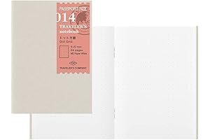 Midori Way Dot Squared Notebook Refill for Travelers