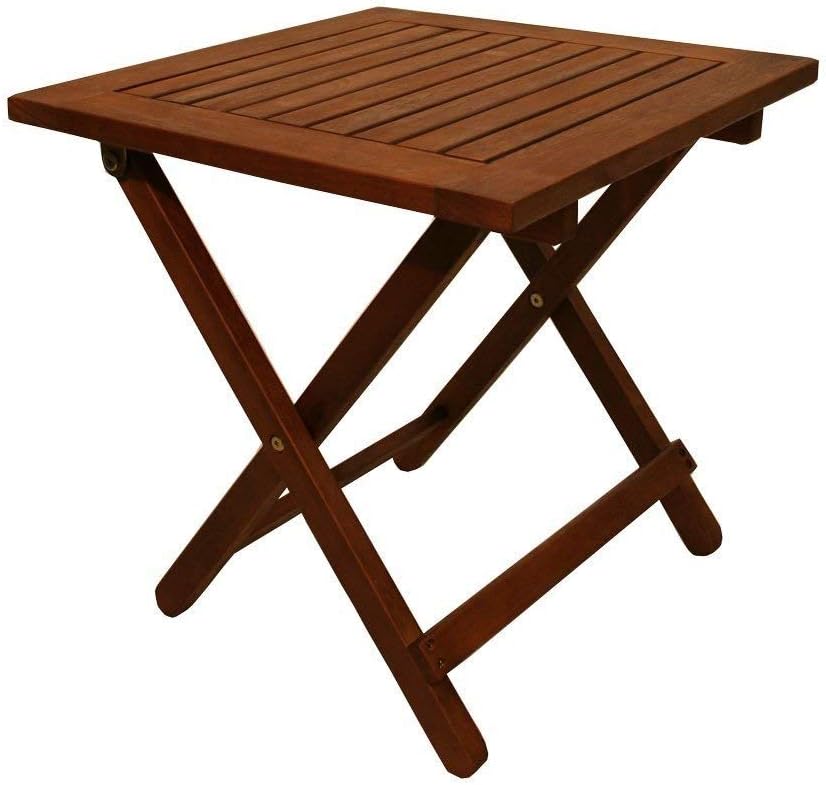 LWO Corporation Arboria Folding Side Table, 173/4